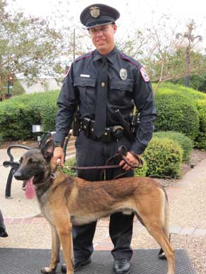 K-9 Nero & Troy Gilliam